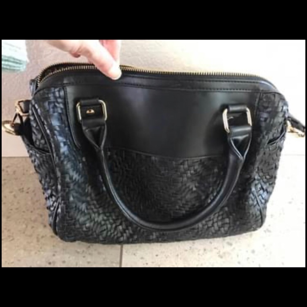 Sole Society Woven Satchel